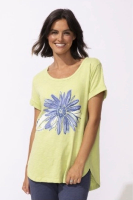 KIWI DESTINATION  SUNFLOWER TOP