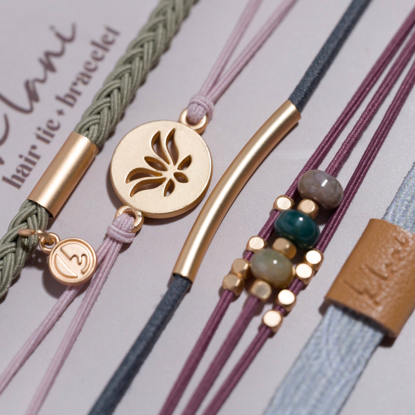 Breathe  Hair Tie Bracelets