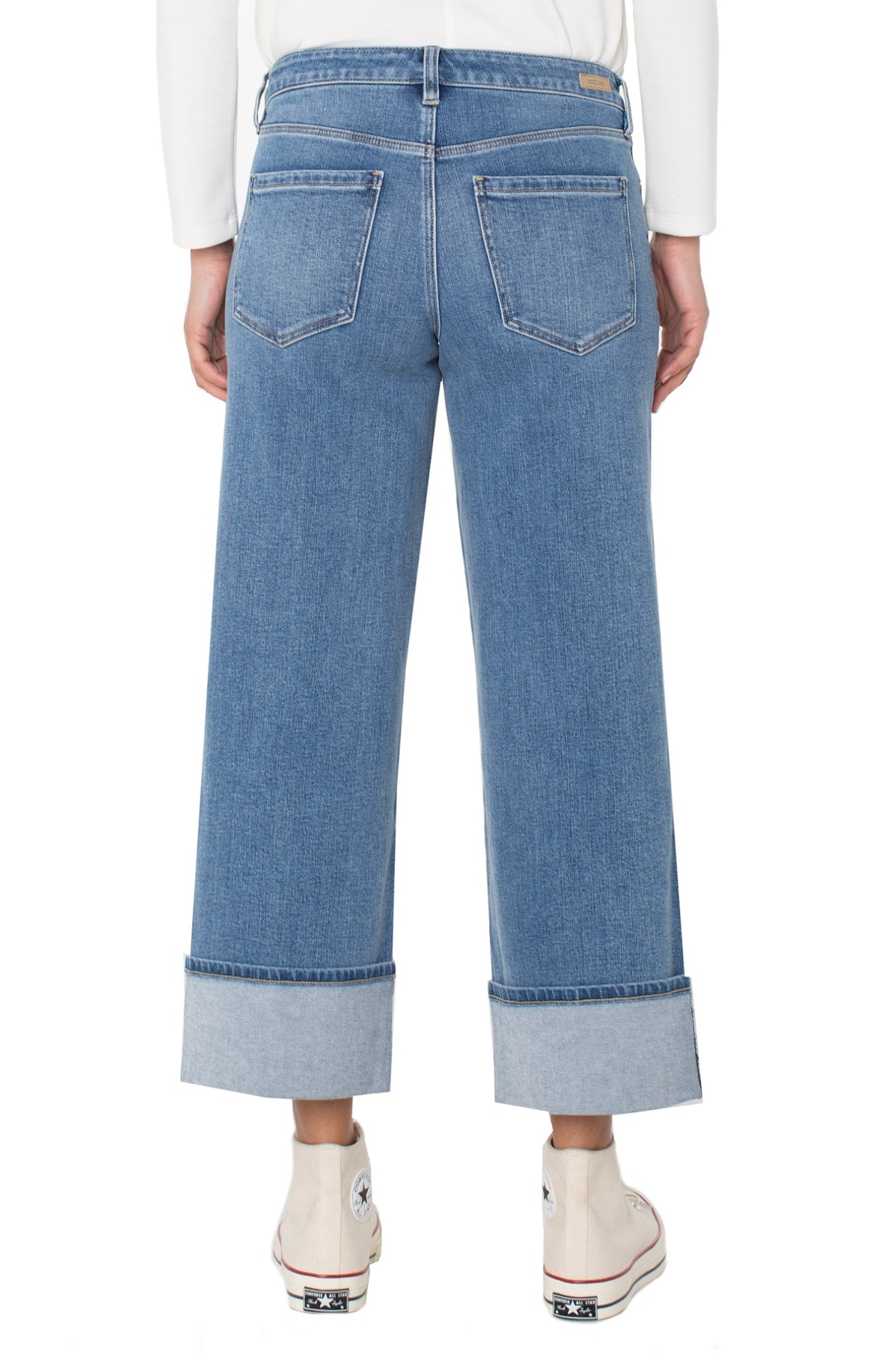 MORGAN CUFFED WIDE LEG