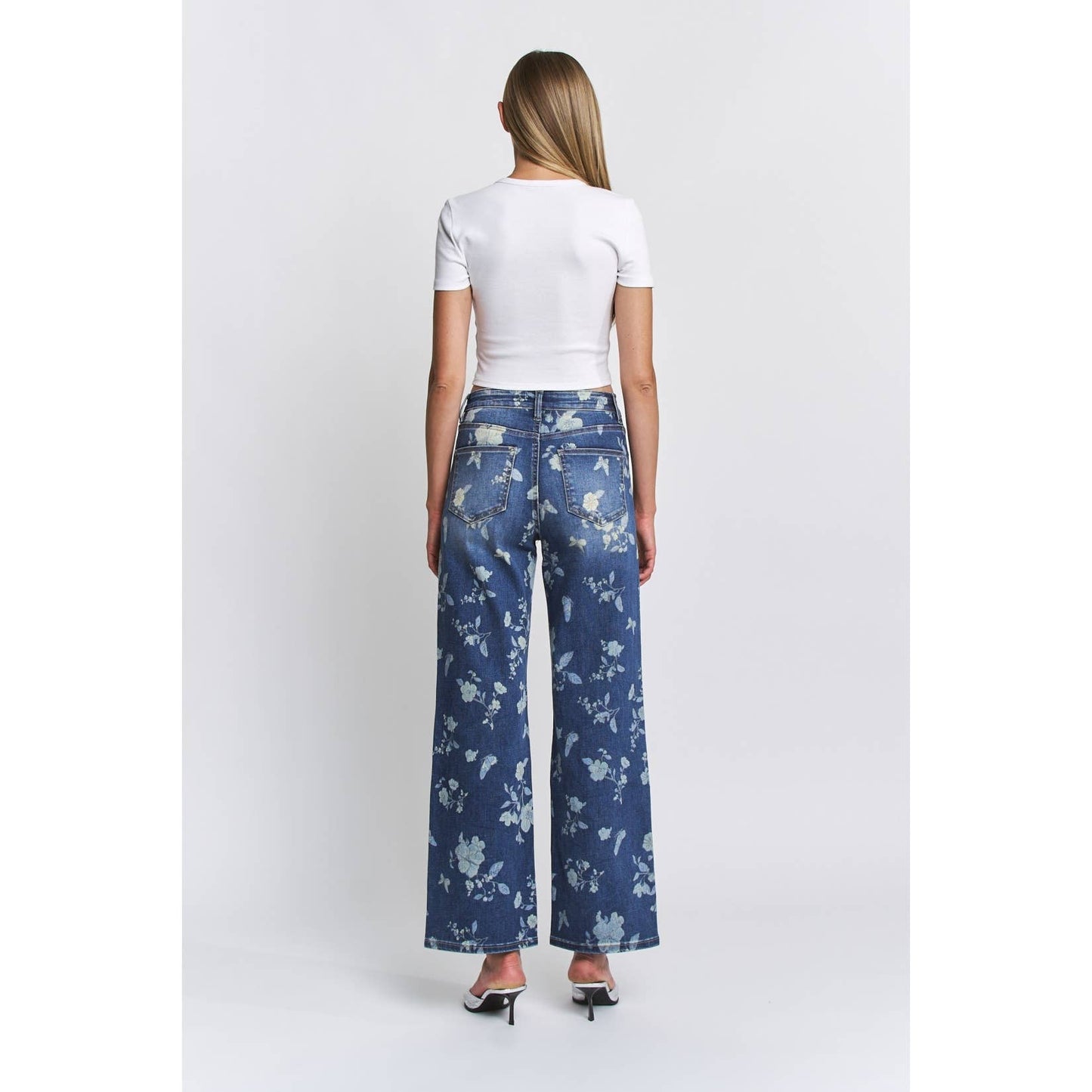 HIGH RISE WIDE LEG EMBELLISHMENT