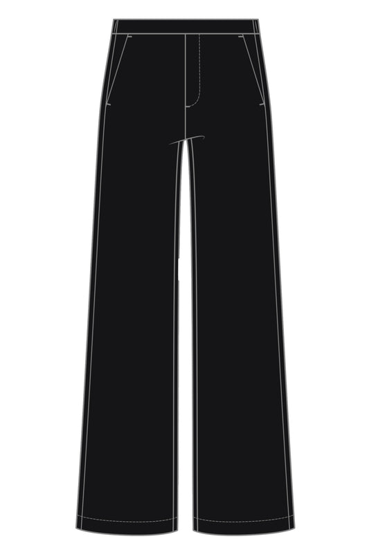 Pull On Wide leg Trouser