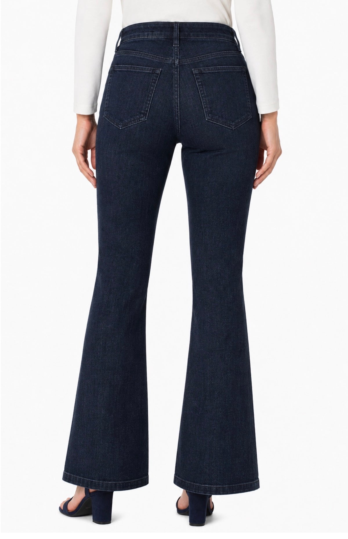 Hannah flair 32 inch inseam with midnight blue rhinestones
