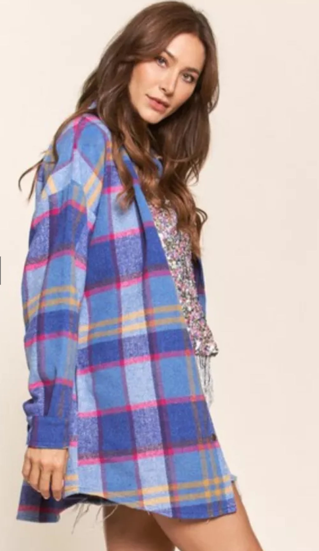 PLAID SHACKET