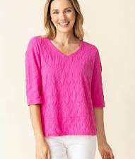 CASCADE COTTON ELBOW SLEEVE TEE