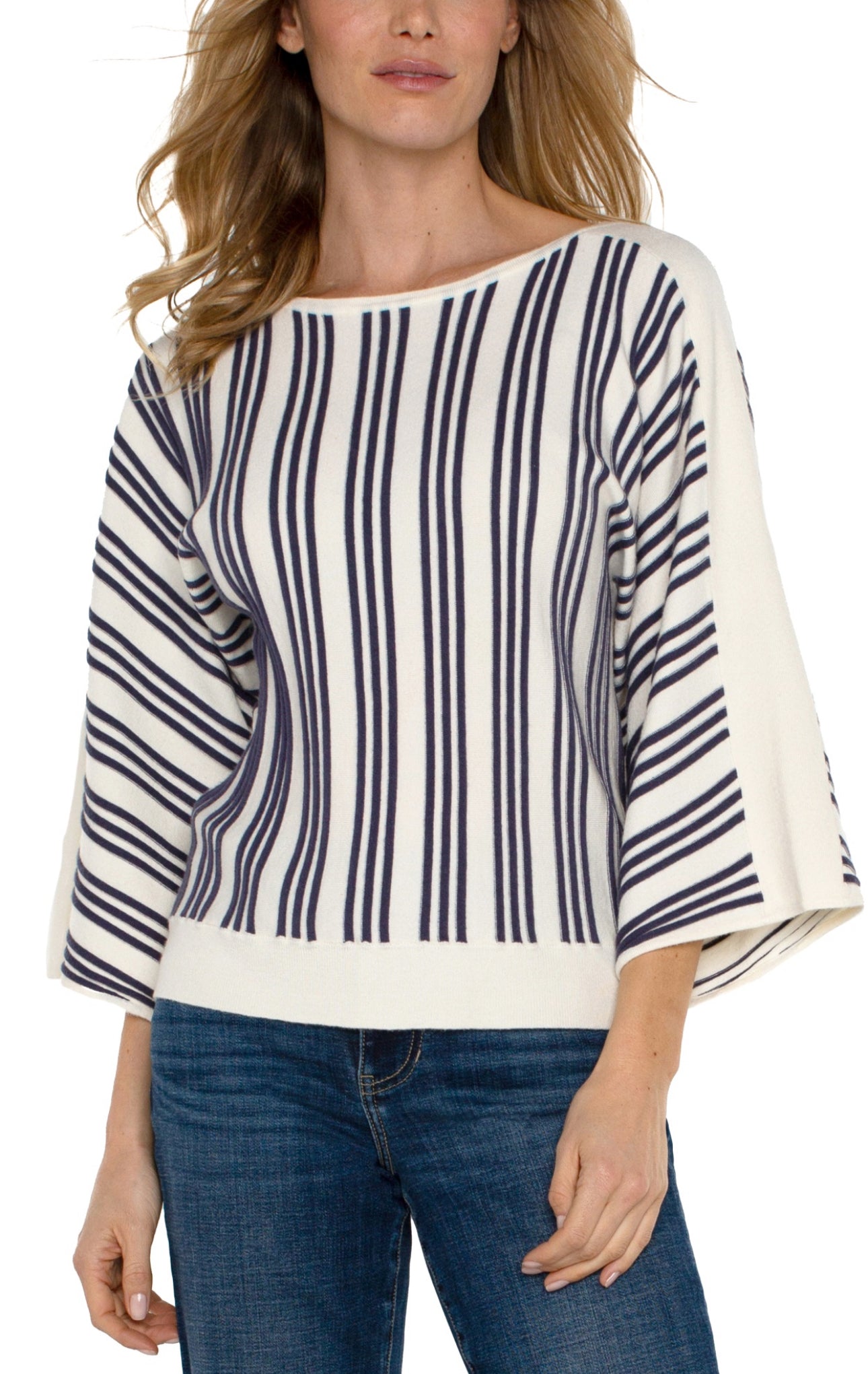 BOAT NECK DOLMAN SWEATER