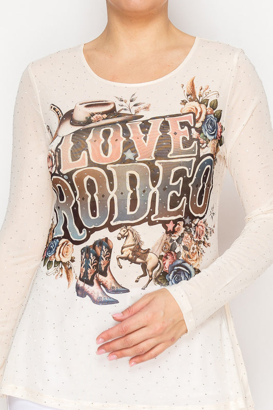 ORIGAMI SPARKLY LOVE RODEO