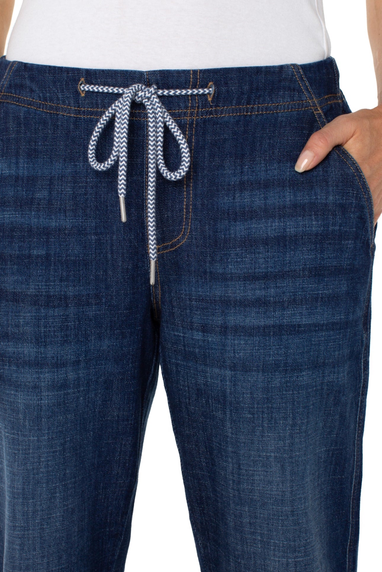 Rascal draw string jean with flap pockets