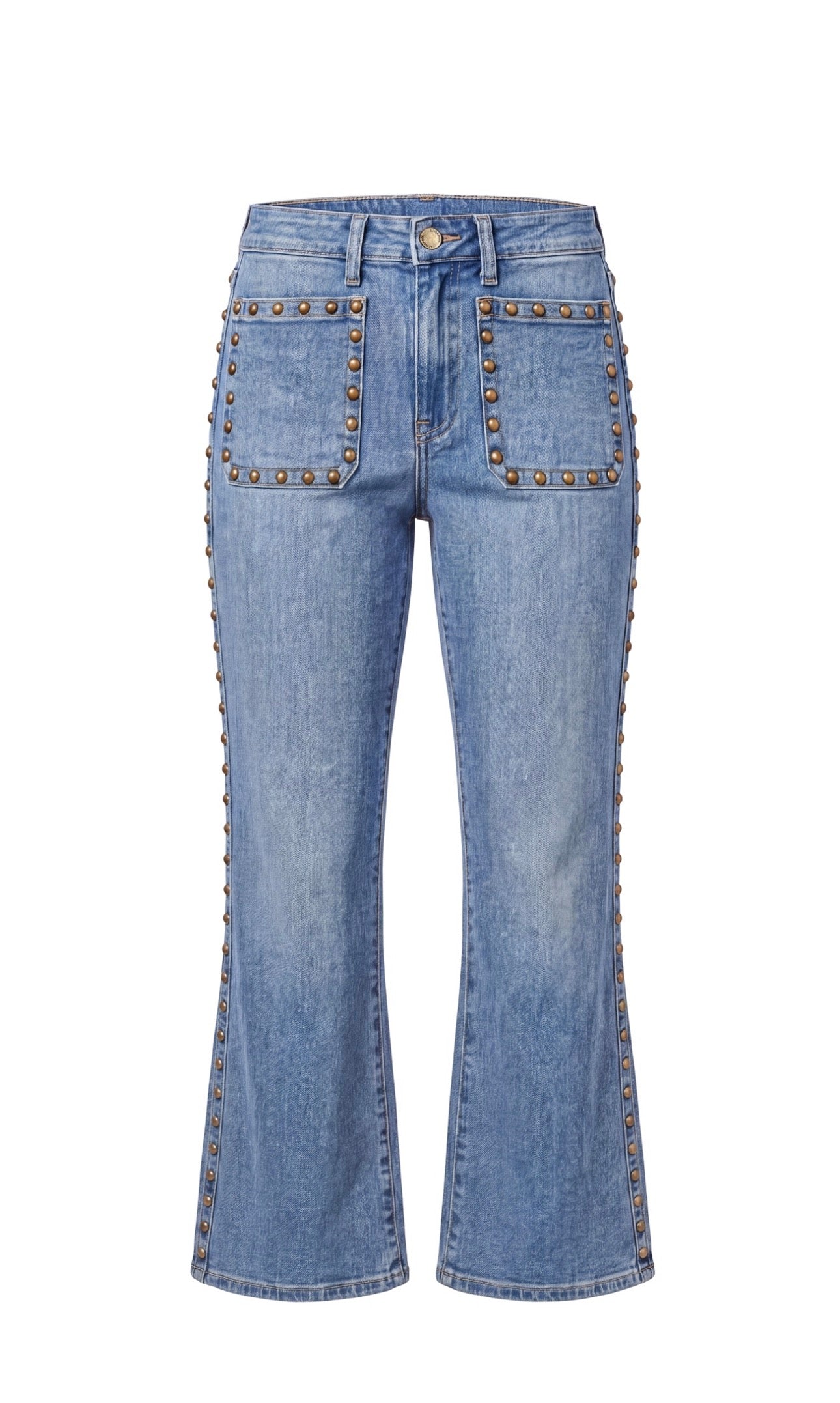 Hannah Flare with Patch Pockets