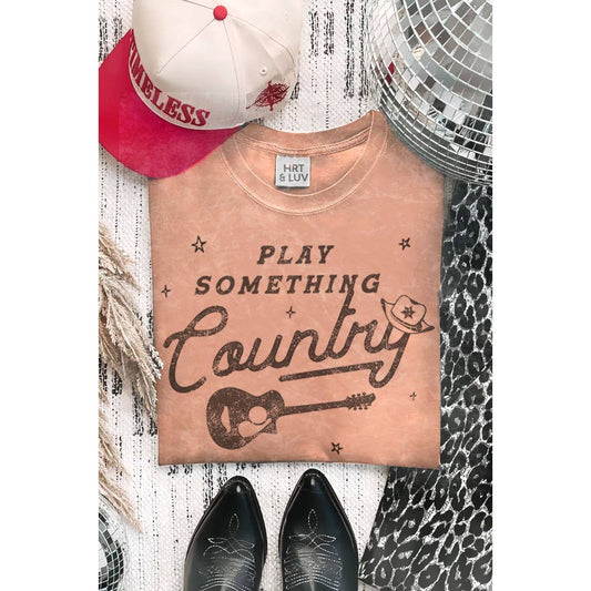 PLAY SOMETHING COUNTRY MINERAL GRAPHIC TEE