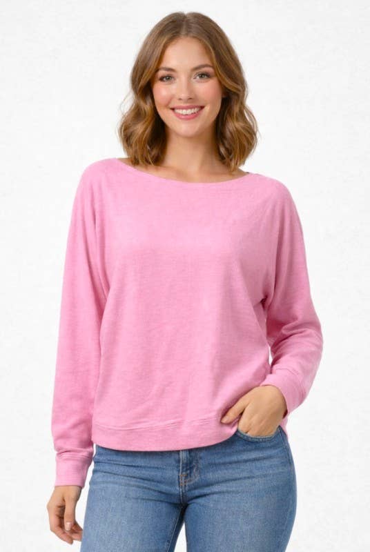 Boatneck Pullover Sweater