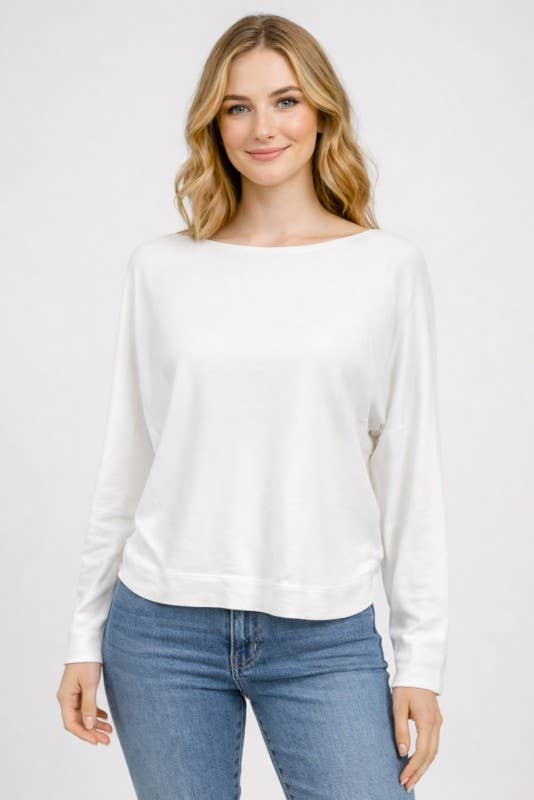 Boatneck Pullover Sweater
