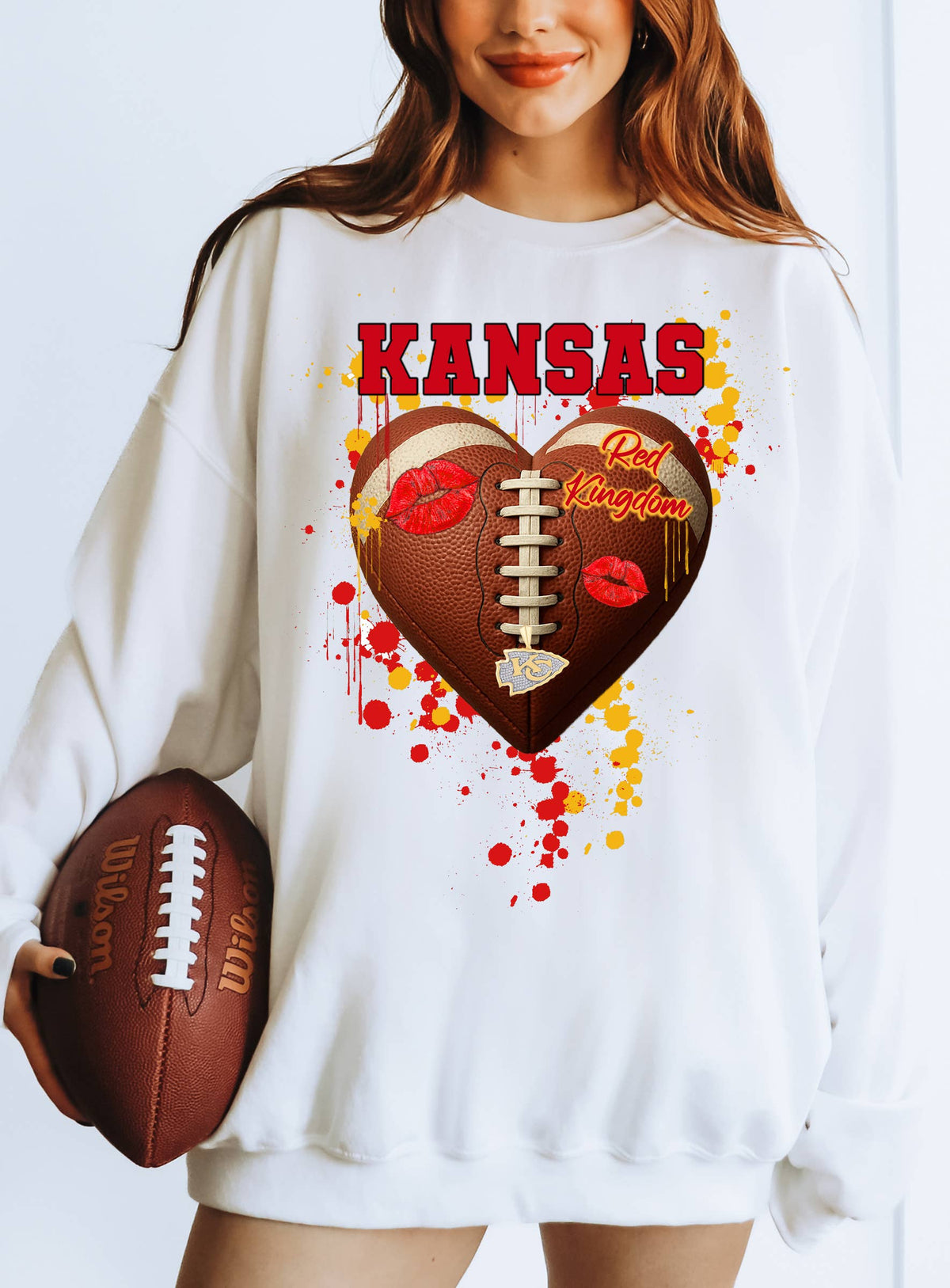 Heart KC T-shirt, tank, sweatshirt, long sleeve