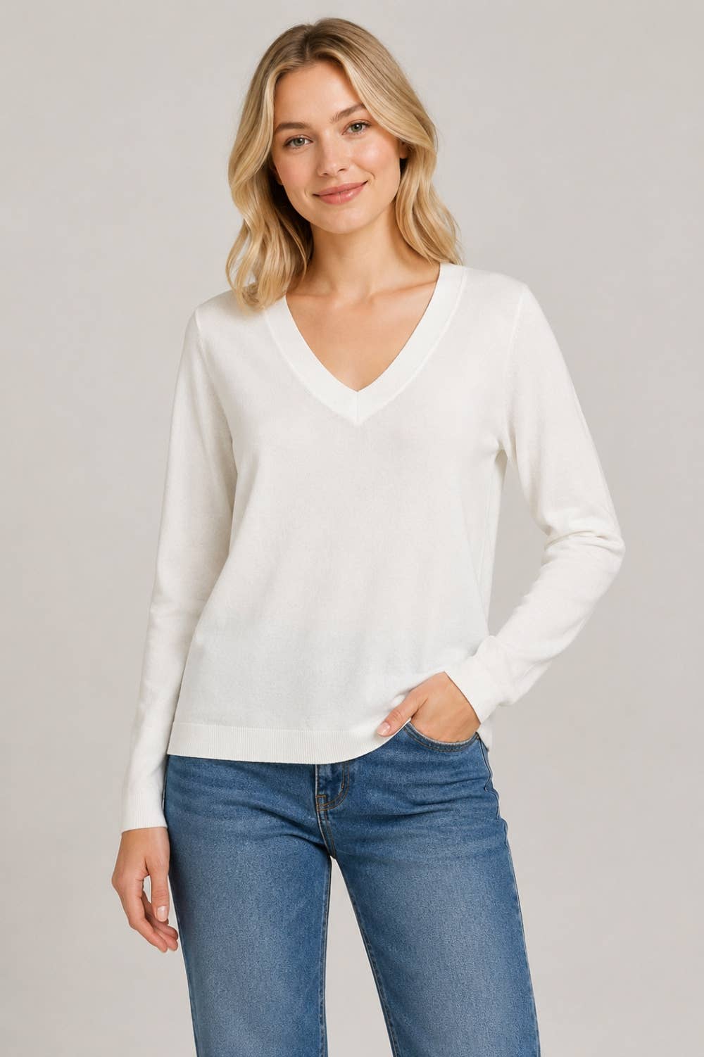 The Everyday Essential V-Neck Sweater