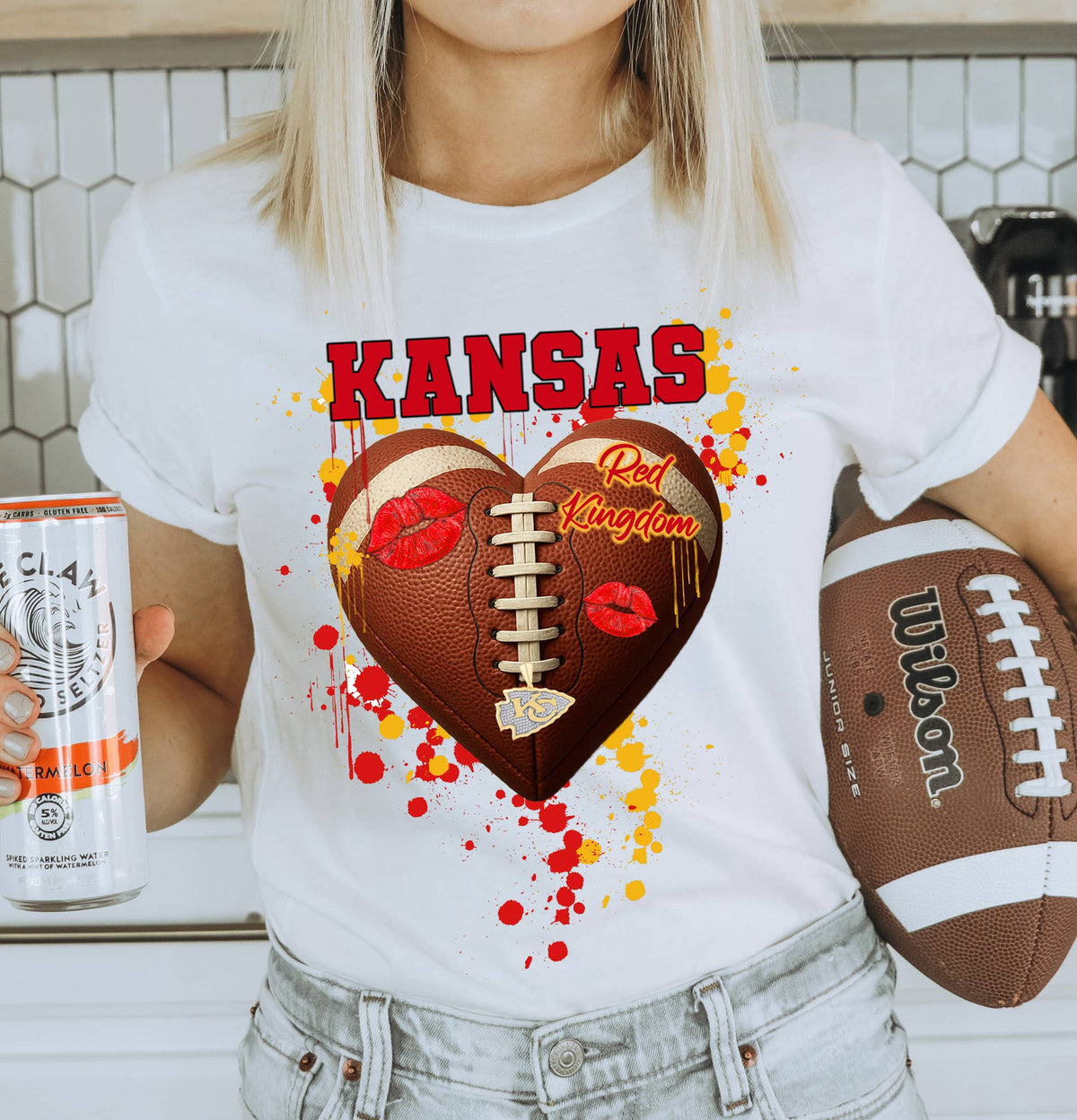 Heart KC T-shirt, tank, sweatshirt, long sleeve
