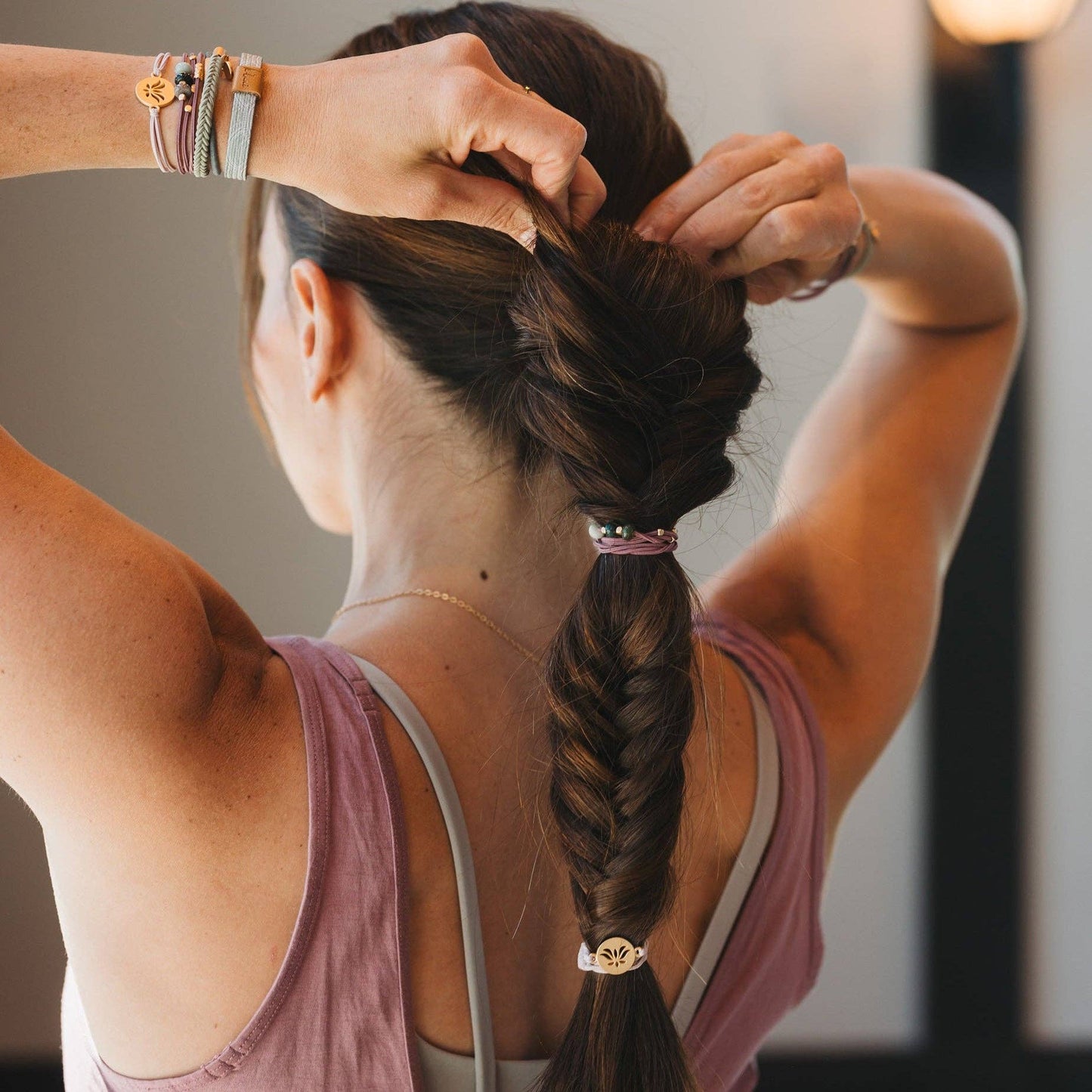 Breathe  Hair Tie Bracelets