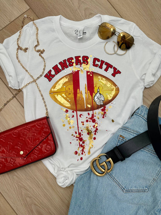 Football Drip (Pro Teams) Football graphic tee AND CROP HOODIE