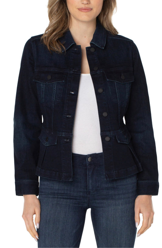 PEPLEM DENIM JACKET