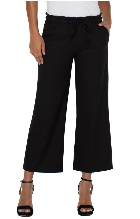 LIVERPOOL TIE WAIST WIDE LEG